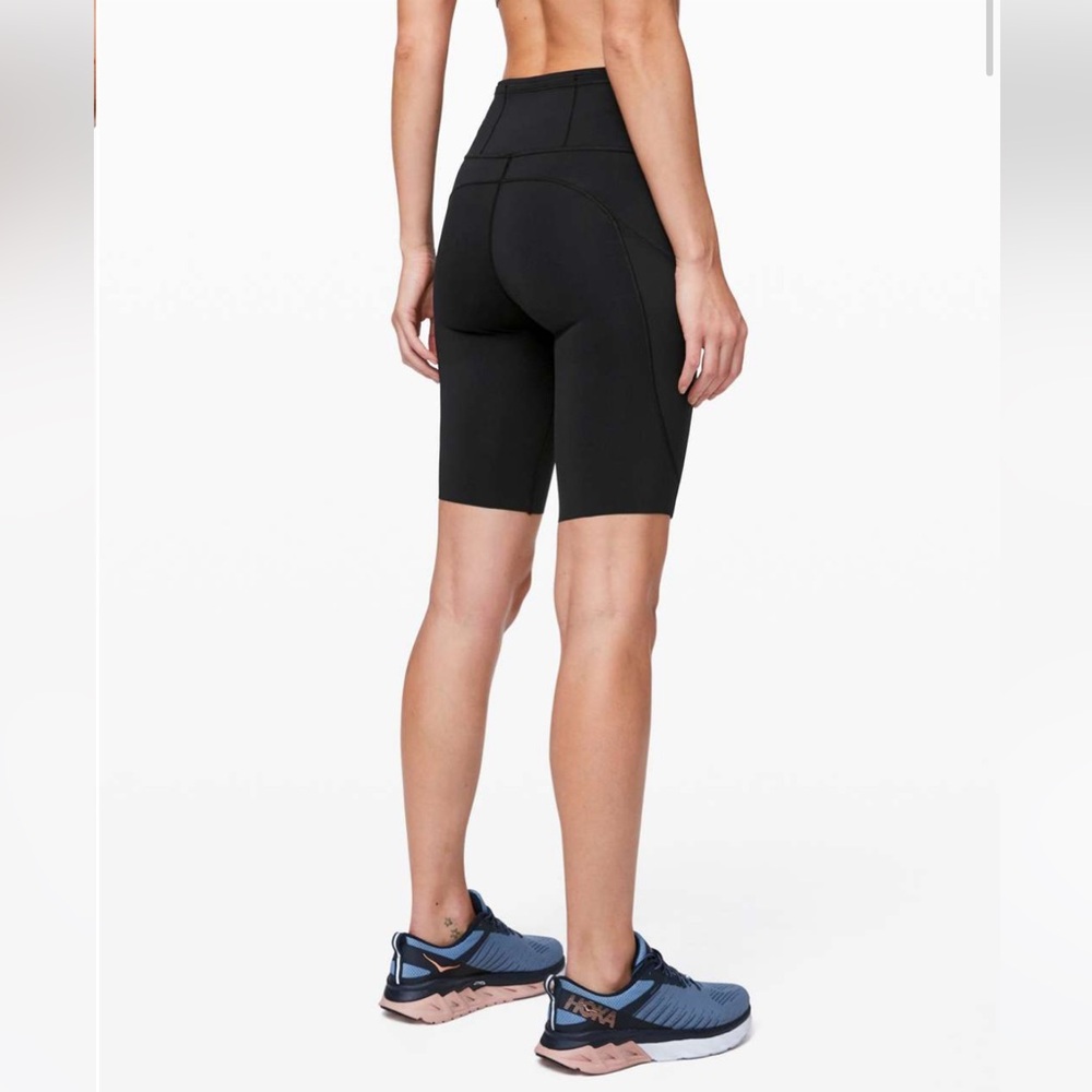 Lululemon Fast And Free Short High Rise With Pockets | Black
